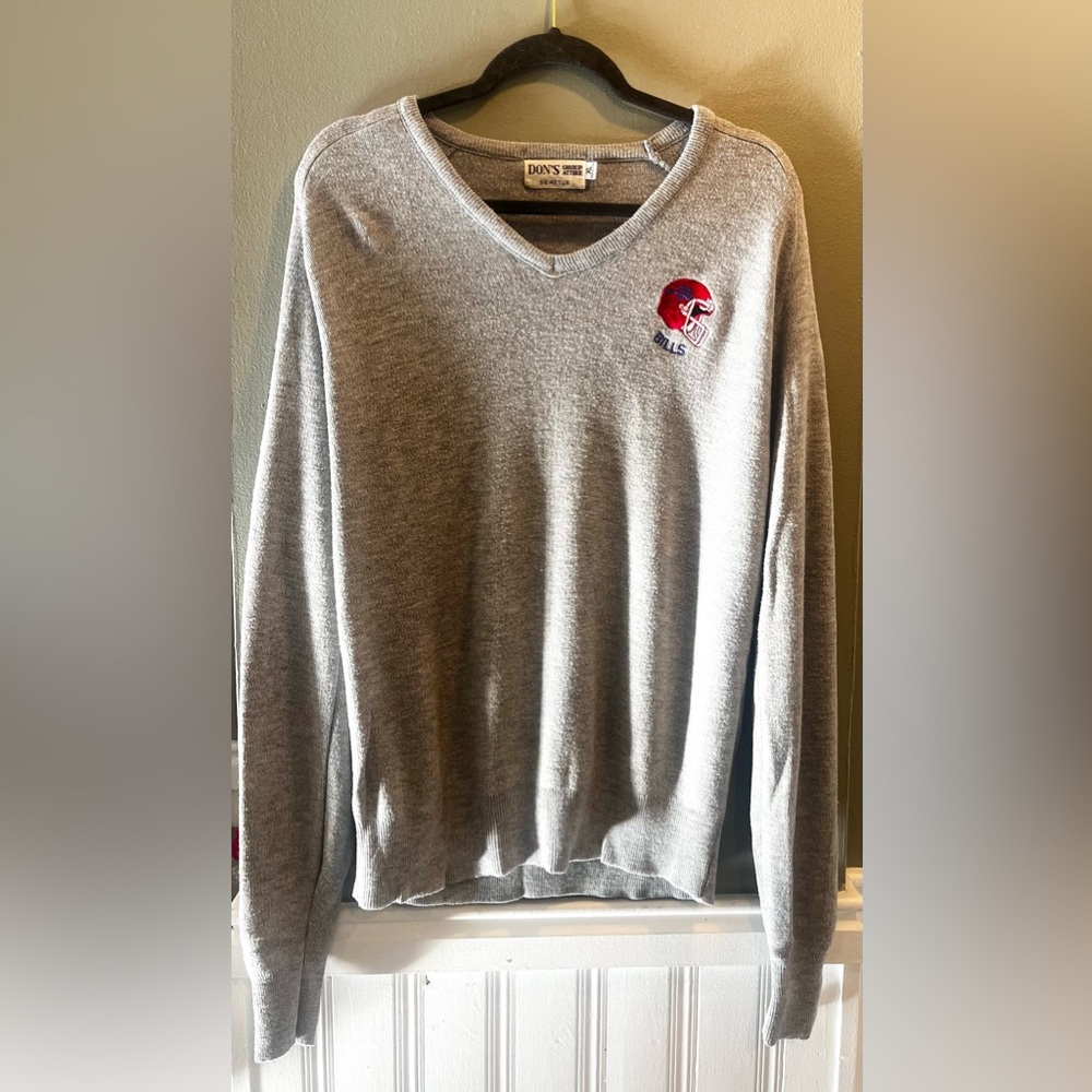 Vintage Buffalo Bills Sweater | Red Helmet Era | Made in USA 🏈
